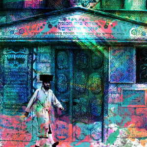 Nachlaot Jerusalem ART, Home Decor, Art wall home decor, Gallery Canvas print, Original paintings, Colorful Wall Art, Large Wall Art