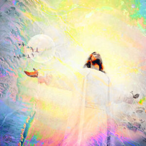 Jesus Art, Home Decor, Art wall home decor, Gallery Canvas print, Original paintings, Colorful Wall Art, Large Wall Art