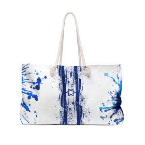 Israel Luggage Bag, Weekender Bag,fashion woman's bag,Costom Gift Ideas, Bag with strap,Personalized Bag, Custom Bag,Travel Bag