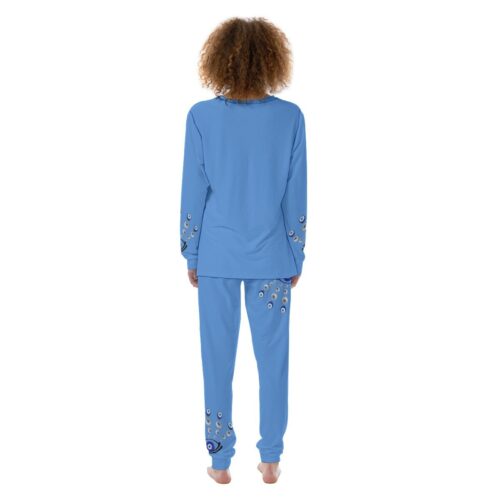 The Evil Eye Women's Pajamas Set Long Sleeves,Sleepwear Women,PJs Bridesmaids, Nightie Pajamas Set, Nightdress Women,Bridal Pajamas - Image 4