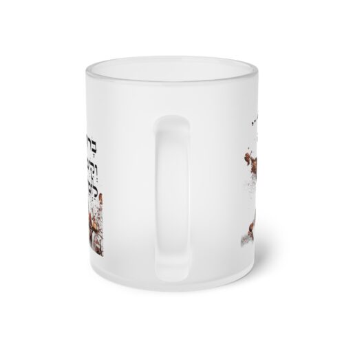 Frosted Glass Mug Personalized Gift Custom Minimalist Large Coffee Mug Couples Gift Photo Custom, Hot Chocolate, Mug Designs,Dishwasher safe - Image 3