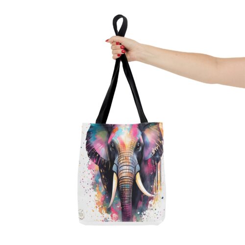 Elephant Tote Bag, Animal art, Aesthetic Totebag, Stylish Bag,Bag for Men,Bag for Life,Bag for Women,Shopping Bag, costum gift, Wild life - Image 3
