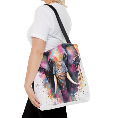 Elephant Tote Bag, Animal art, Aesthetic Totebag, Stylish Bag,Bag for Men,Bag for Life,Bag for Women,Shopping Bag, costum gift, Wild life - Image 9