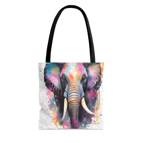Elephant Tote Bag, Animal art, Aesthetic Totebag, Stylish Bag,Bag for Men,Bag for Life,Bag for Women,Shopping Bag, costum gift, Wild life - Image 10