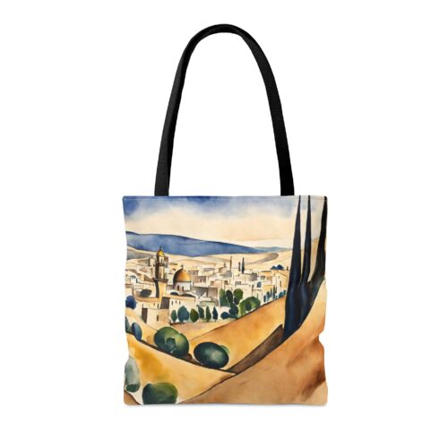 Jerusalem Tote Bag,Aesthetic Stylish Tote Bag,Bag for Men,Bag for Life,Bag for Women,Shopping Bag,Anniversary gift, Huge Tote,  Vacation Bag - Image 8