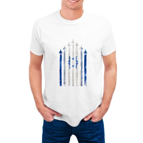 ISRAEL FLAG Air Force,Short Sleeve Tee,Cool Israel t-shirt, Gift T-shirts, Stand With Israel,Support Israel,Donate to Israel,Pray for Israel - Image 6
