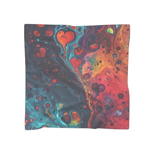 Bandana Hair Poly Scarf,Jewish Gift,Scarf for neck,Bat Mitzvah,Holiday Scarf,Holiday Gifts,Gifts for Wife,Gifts for Her,Bandanas for Her - Image 5